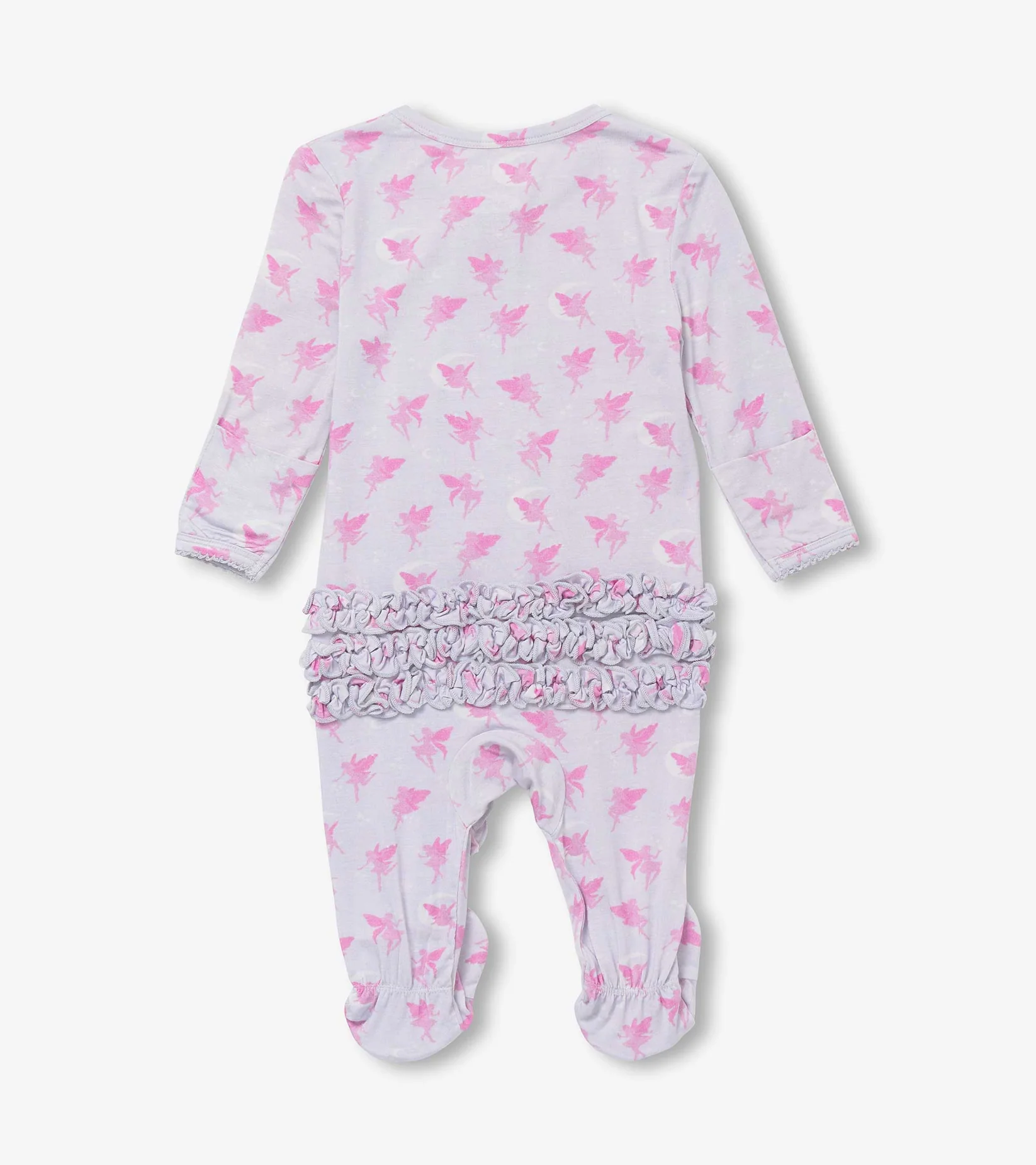 Hatley Hatley Twinkle Fairies Baby Ruffle Footed Coverall
