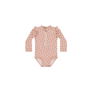 Quincy Mae Quincy Mae Bryon Hearts One-Piece Rashguard