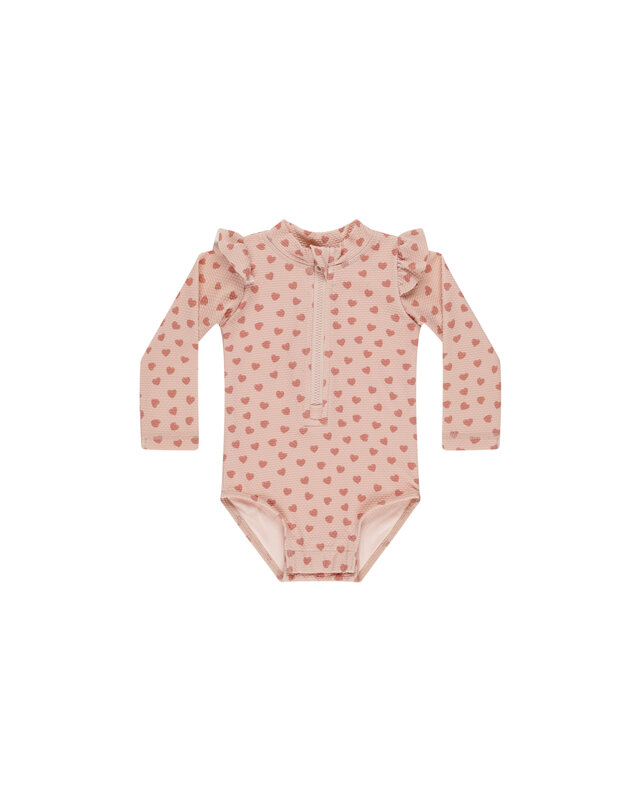Quincy Mae Quincy Mae Bryon Hearts One-Piece Rashguard