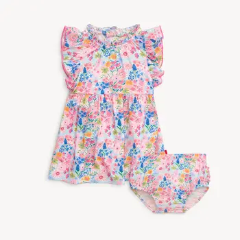 Magnetic Me Magnetic Me Lily Modal Dress & Diaper Cover