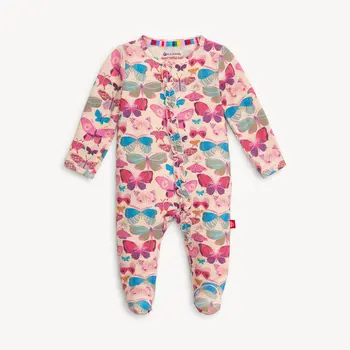 Magnetic Me Magnetic Me All A-Flutter Modal Footie w/ Ruffle