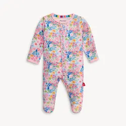 Magnetic Me Magnetic Me Lily Modal Footie w/ Ruffle