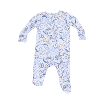 Angel Dear Angel Dear Nautical Notebook 2 Way Zipper Footie