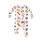 Angel Dear Angel Dear Groovy Vibes Stickers 2 Way Zipper Footie