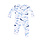 Angel Dear Angel Dear Blue Whales 2 Way Zipper Footie