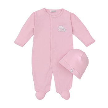 kissy kissy Kissy Kissy Beary Besties Footie & Hat Set