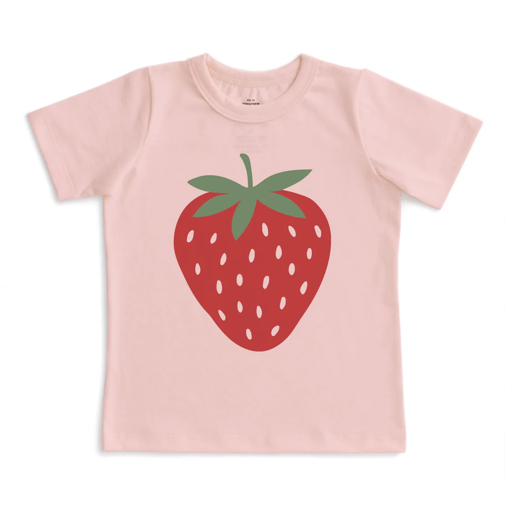 Winter Water Factory Winter Water Factory Short-Sleeve Strawberry Tee
