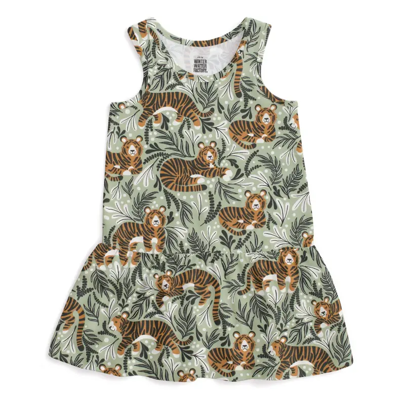 Winter Water Factory Winter Water Factory Valencia Dreaming Tiger Dress