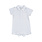 Angel Dear Angel Dear French Stripe Dusty Blue Polo Shortie
