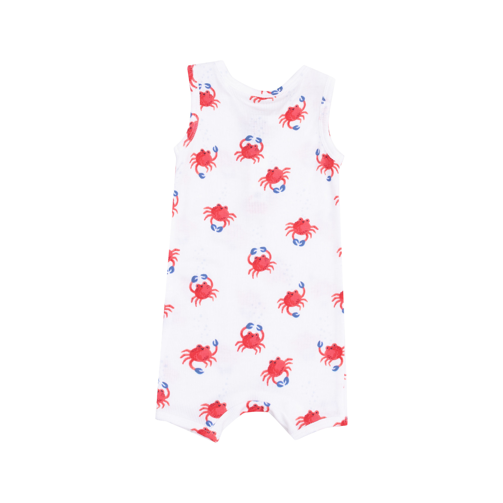 Angel Dear Angel Dear Crabby Cuties Sleeveless Shortie Romper
