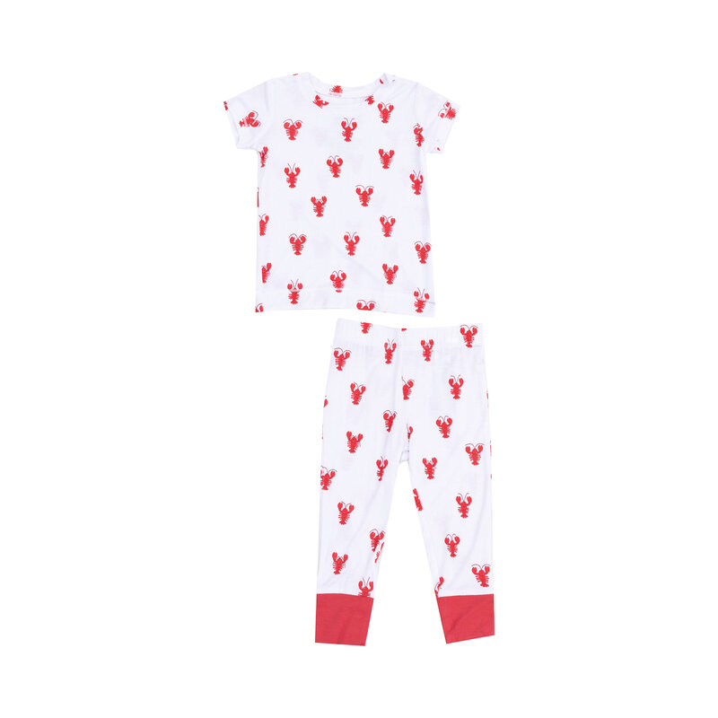 Angel Dear Angel Dear Lobster Bamboo S/S Loungewear Set