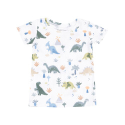 Angel Dear Angel Dear Soft Dinos S/S Loungewear Set