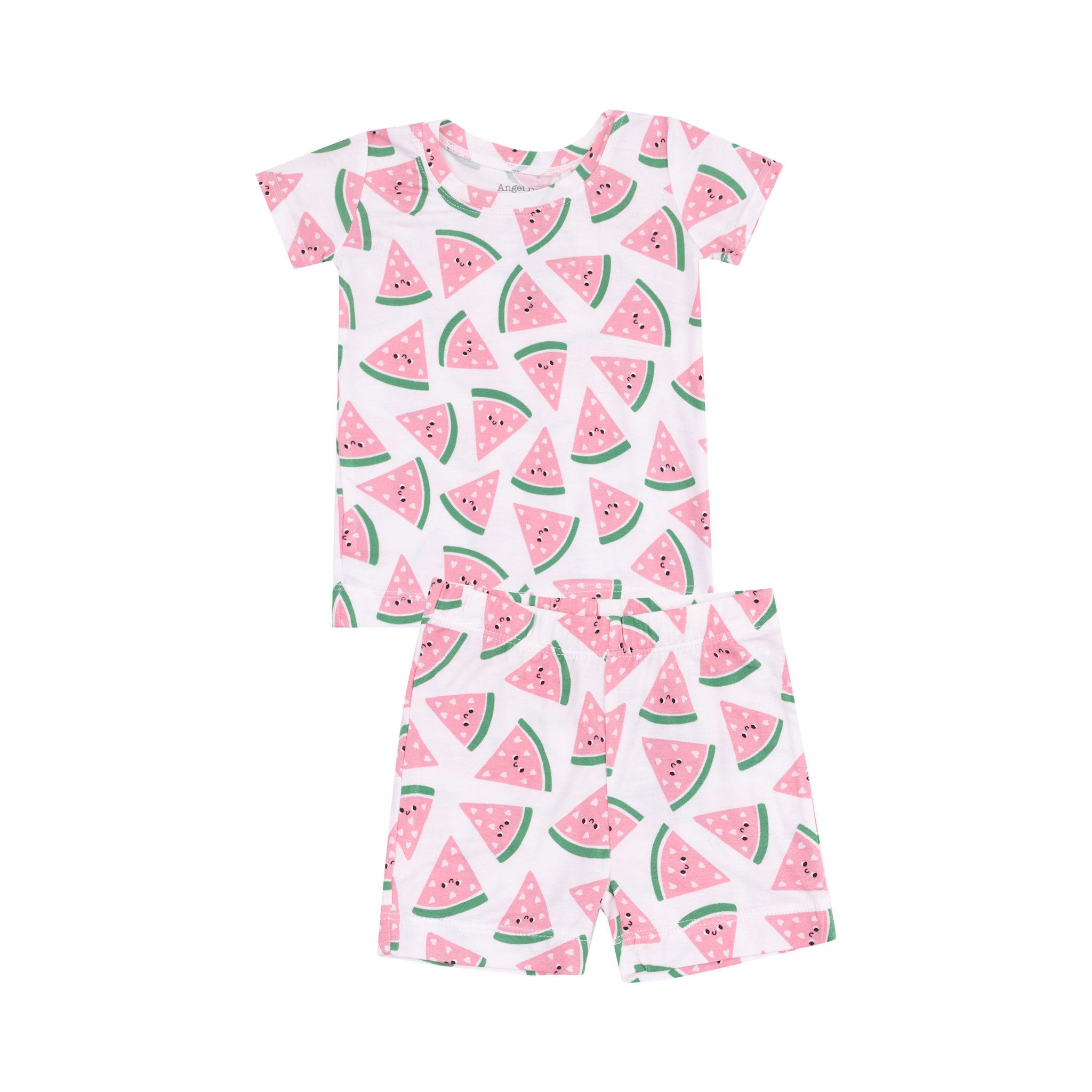 Angel Dear Angel Dear Watermelon Hearts Loungewear Short Set
