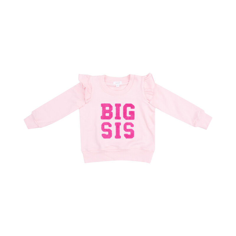 Angel Dear Angel Dear Sibling Big Sis Ruffle Sweatshirt