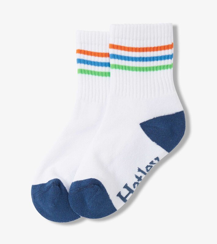 Hatley Hatley Spring Stripes Crew  Socks