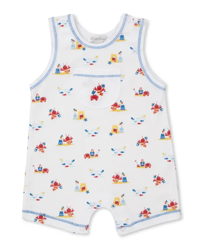 kissy kissy Kissy Kissy Lobsters Sandy Smiles Sleeveless Playsuit