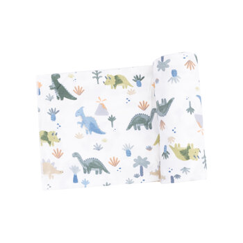 Angel Dear Angel Dear Soft Dinos Swaddle Blanket