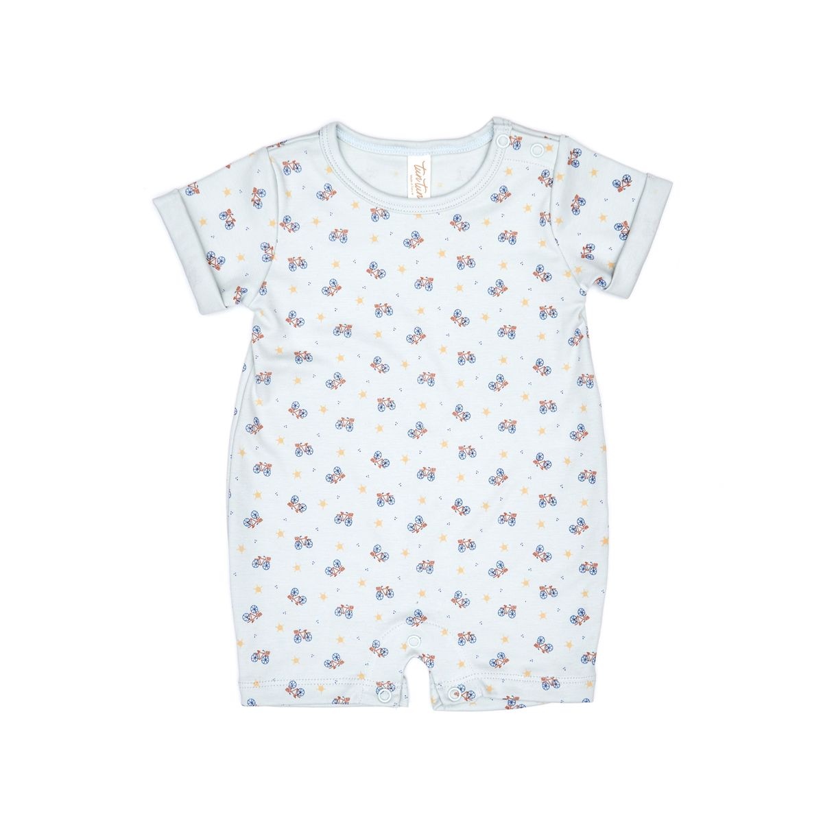 Tun Tun Tun Tun Short Sleeve Bicycles Romper
