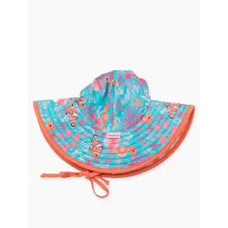 RuffleButts Rufflebutts Ocean Tides  Reversible  Swim Hat