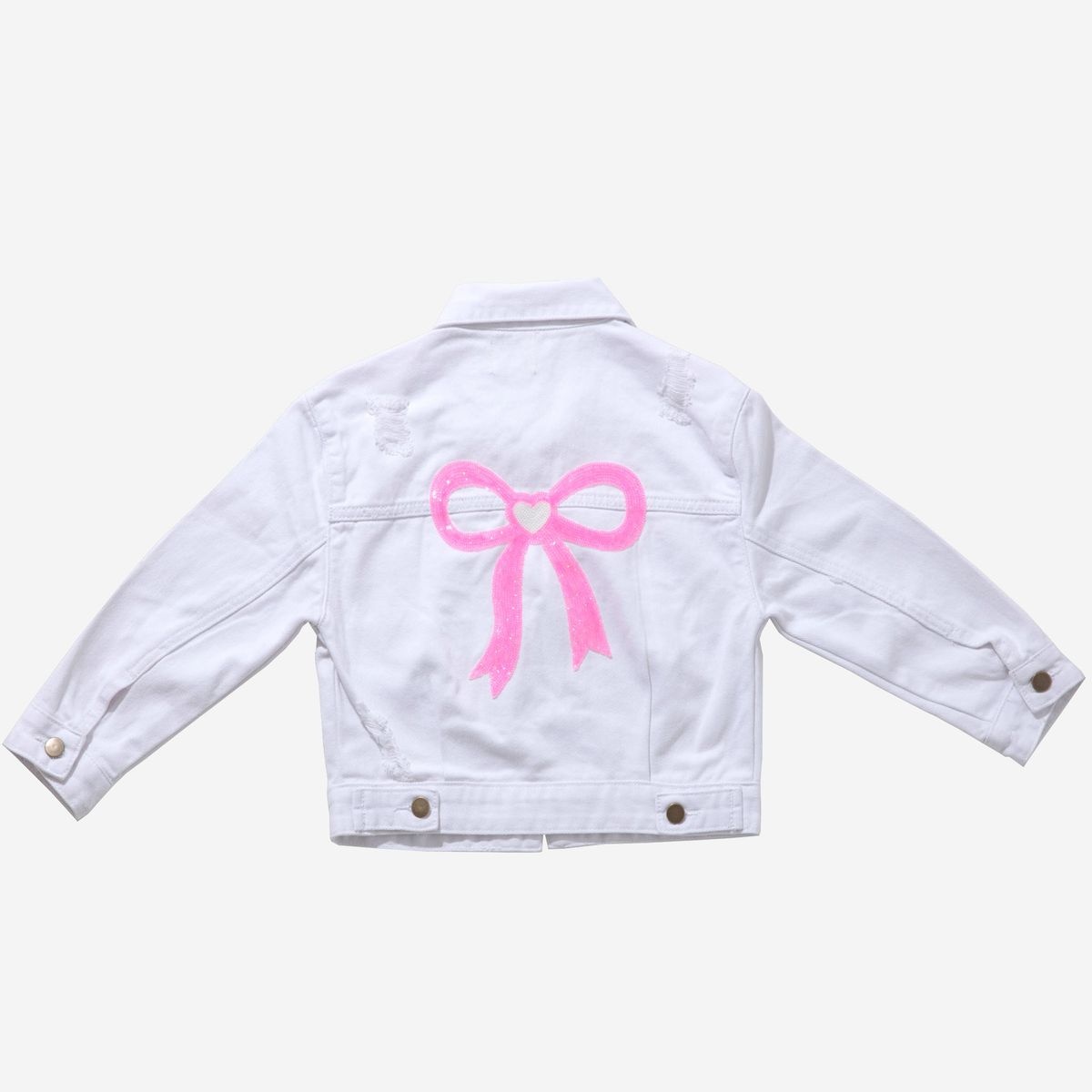 Petite Hailey Petite Hailey Patched Denim Jacket