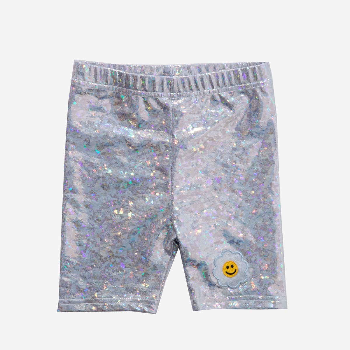 Petite Hailey Petite Hailey  Julia Metallic Bike Shorts
