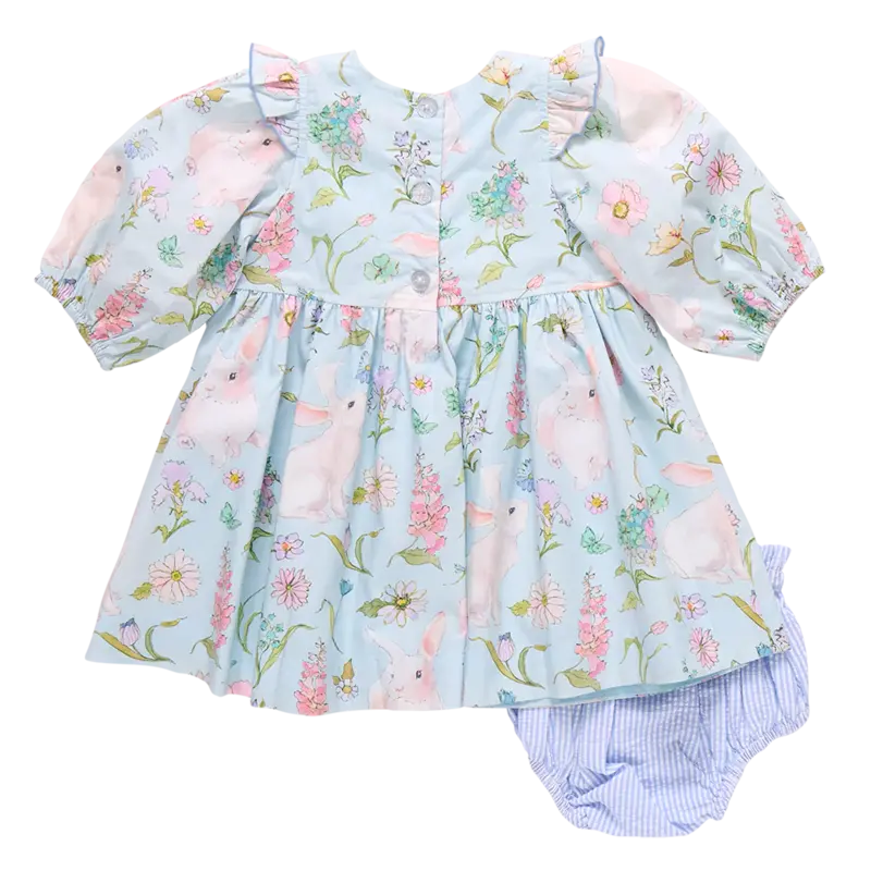 Pink Chicken Pink Chicken Brooke Botanical Bunny Dress Set