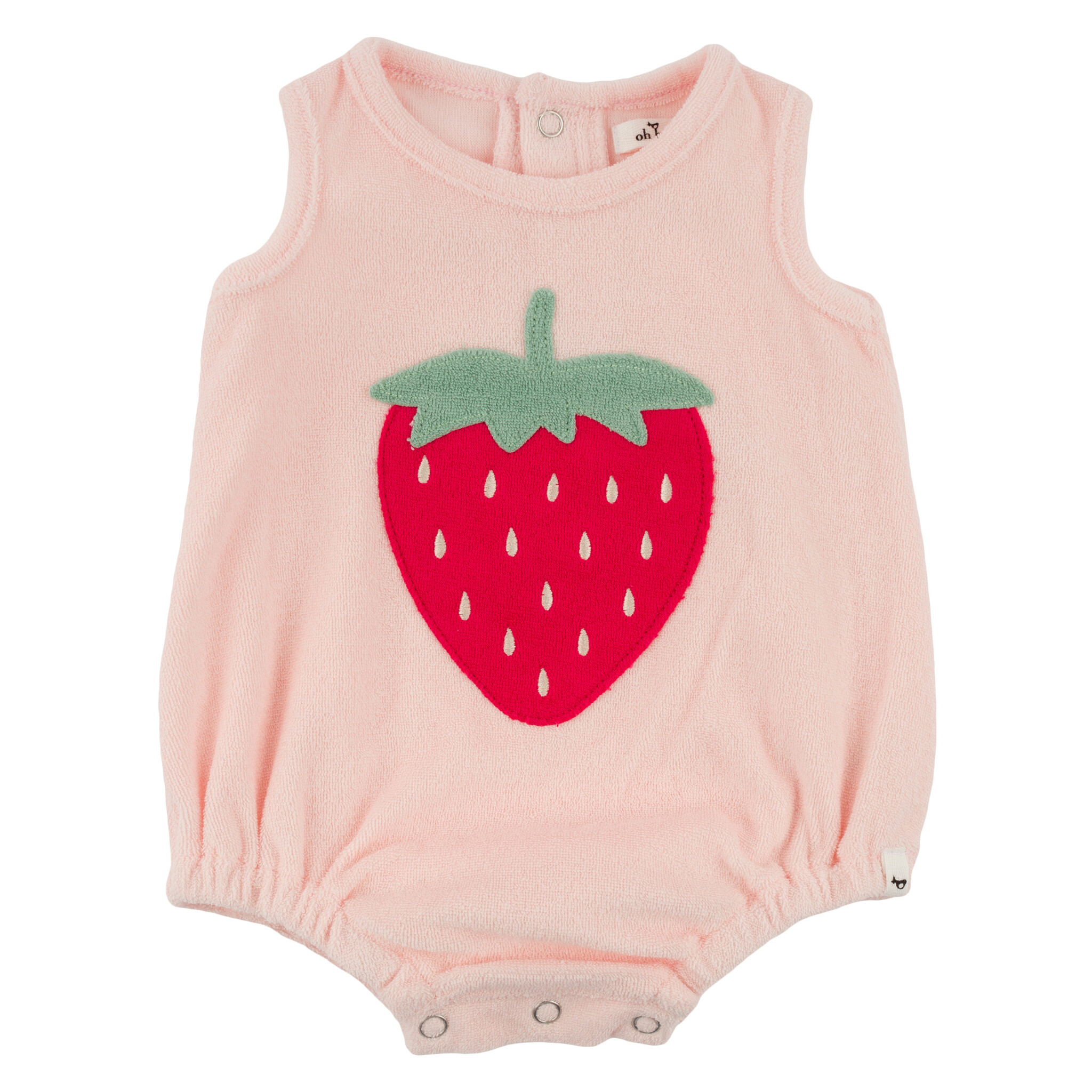 Oh Baby Oh Baby Strawberry Terry Bubble
