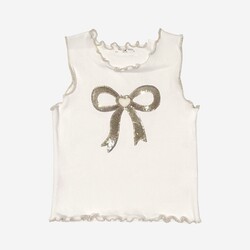 Petite Hailey Petite Hailey  Bow Tank Top