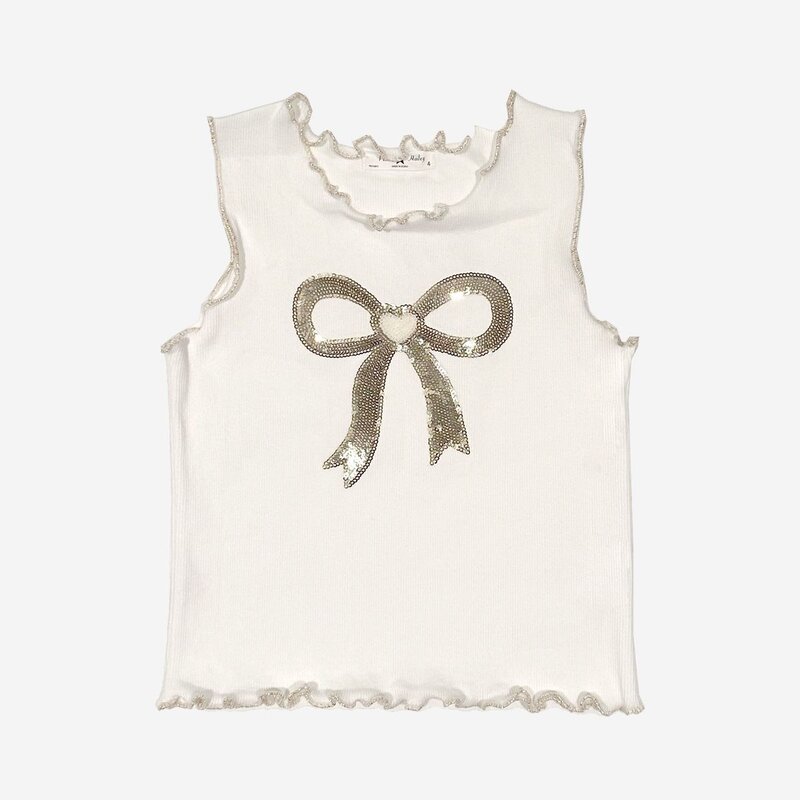 Petite Hailey Petite Hailey  Bow Tank Top