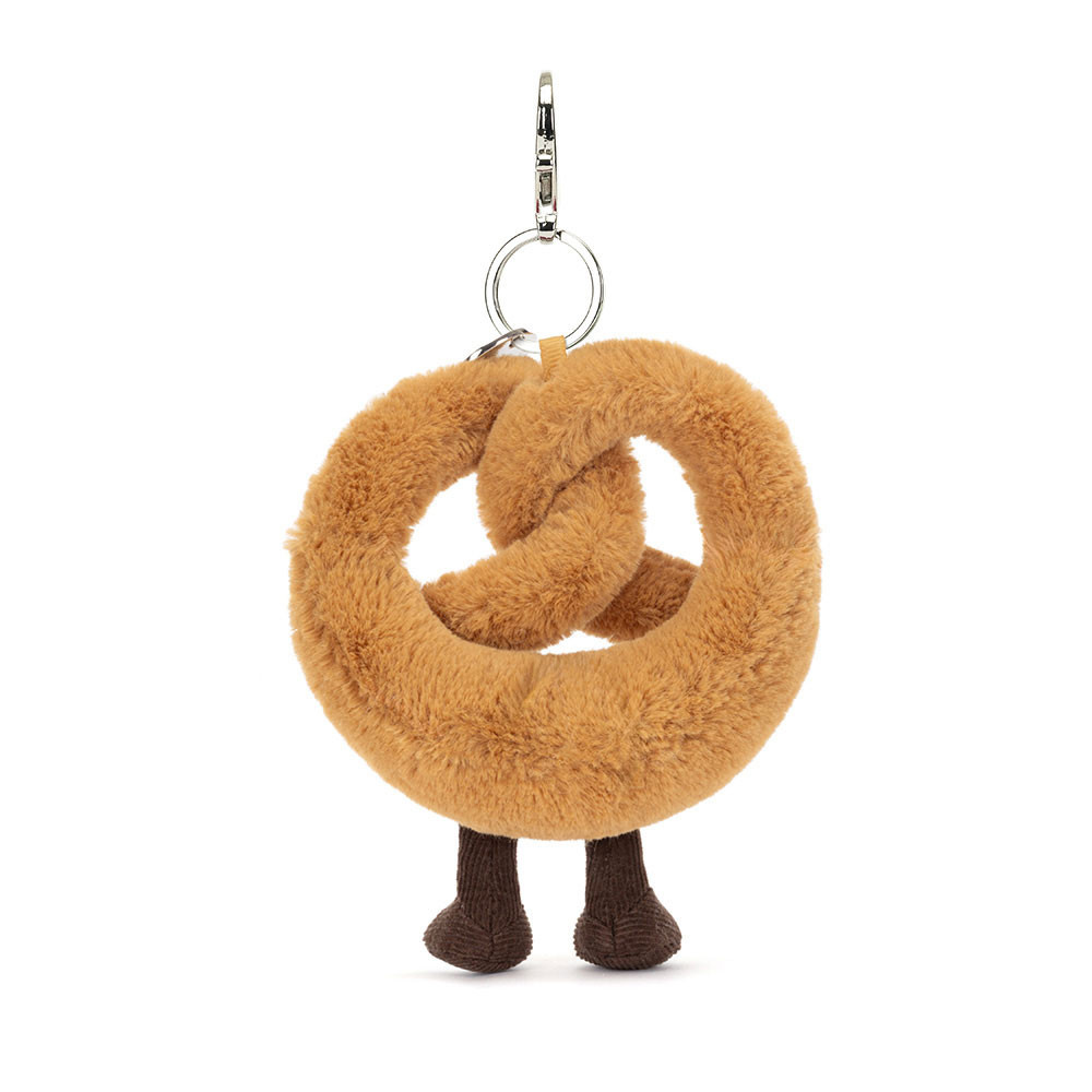 JellyCat Jellycat Amuseables Pretzel Bag Charm