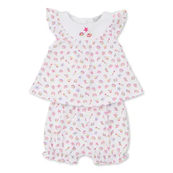 kissy kissy Kissy Kissy Sea Shell Magic Sunsuit