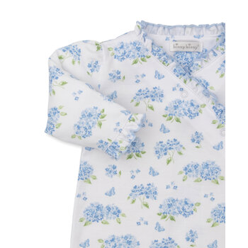 kissy kissy Kissy Kissy Heavenly Hydrangeas Footie