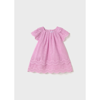 Mayoral Mayoral Embroidered Tulle Dress