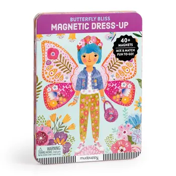 Chronicle Books Butterfly Bliss Magnetic Dress-Up