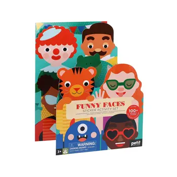 Chronicle Books Funny Faces Sticker Activity Set