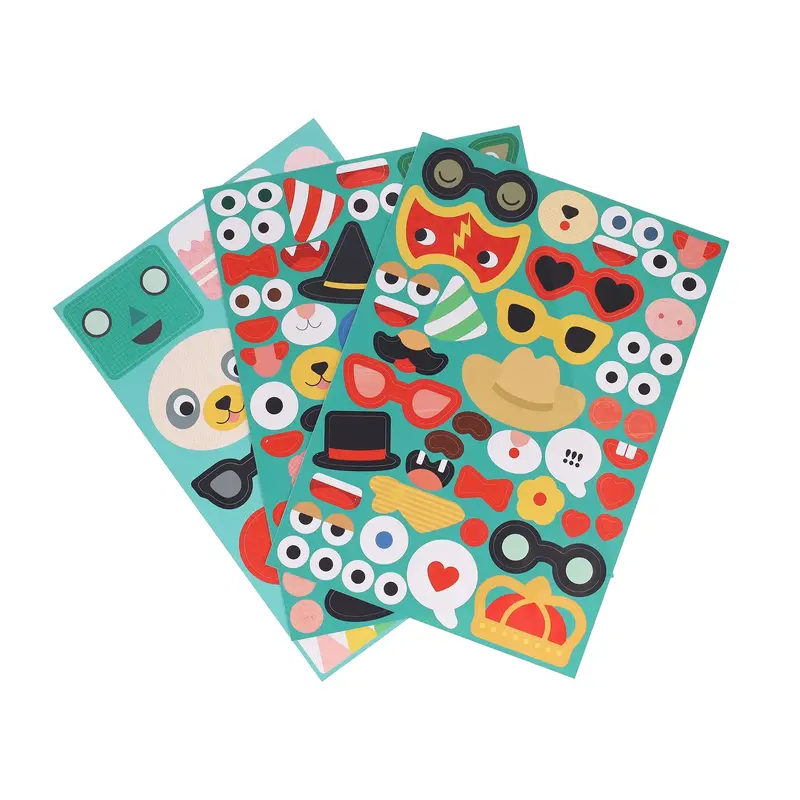 Chronicle Books Funny Faces Sticker Activity Set