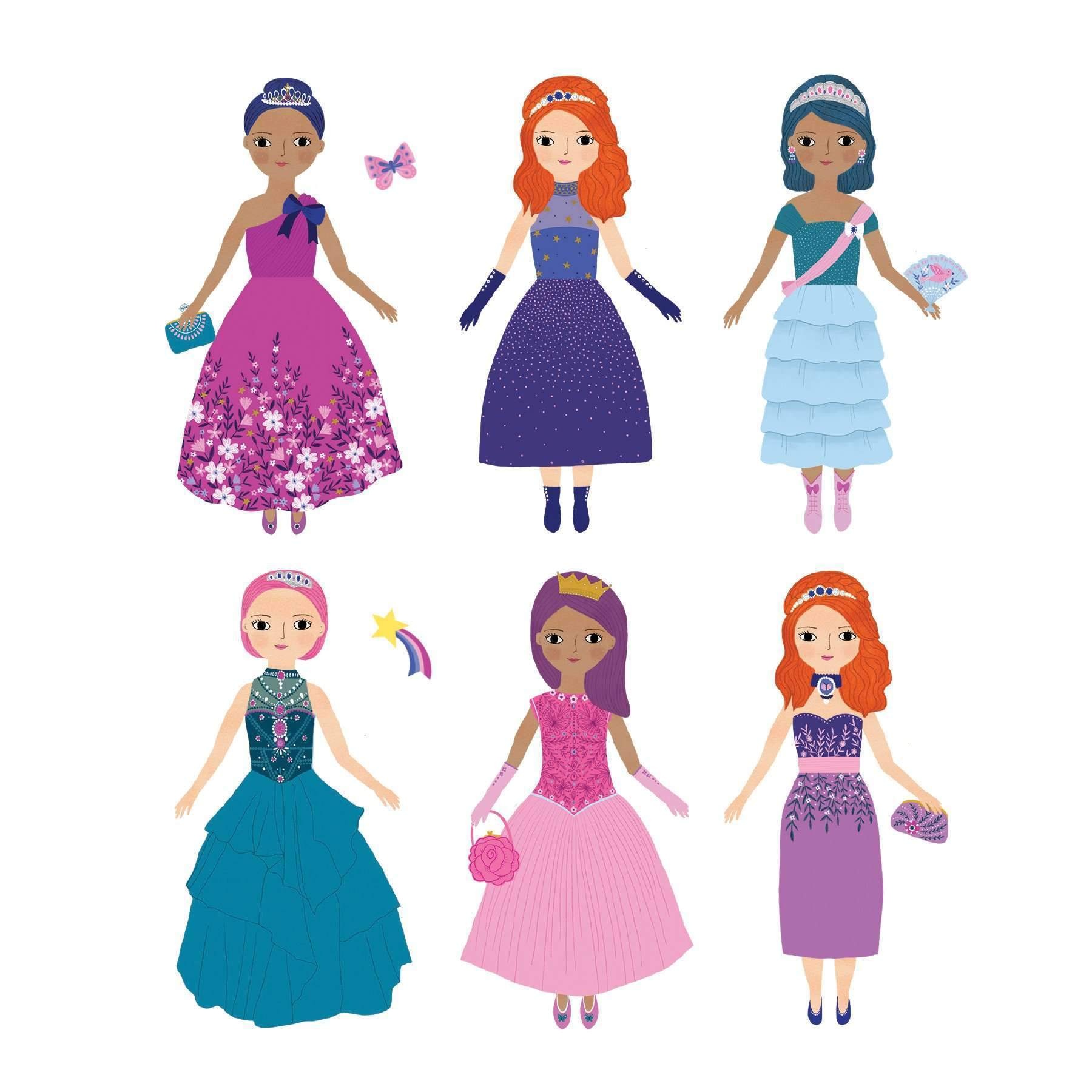 Chronicle Books Princess Magic Magnetic Dress-Up