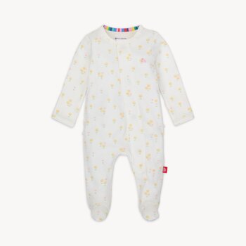Magnetic Me Magnetic Me Evangeline Organic Cotton Ruffle Footie