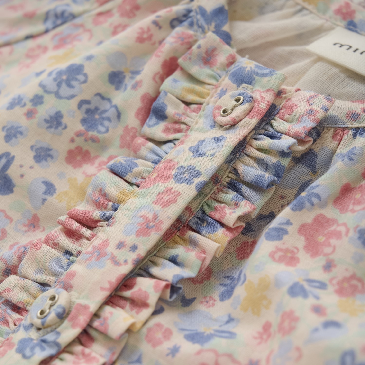 Minymo Minymo Floral Print Dress with Lining