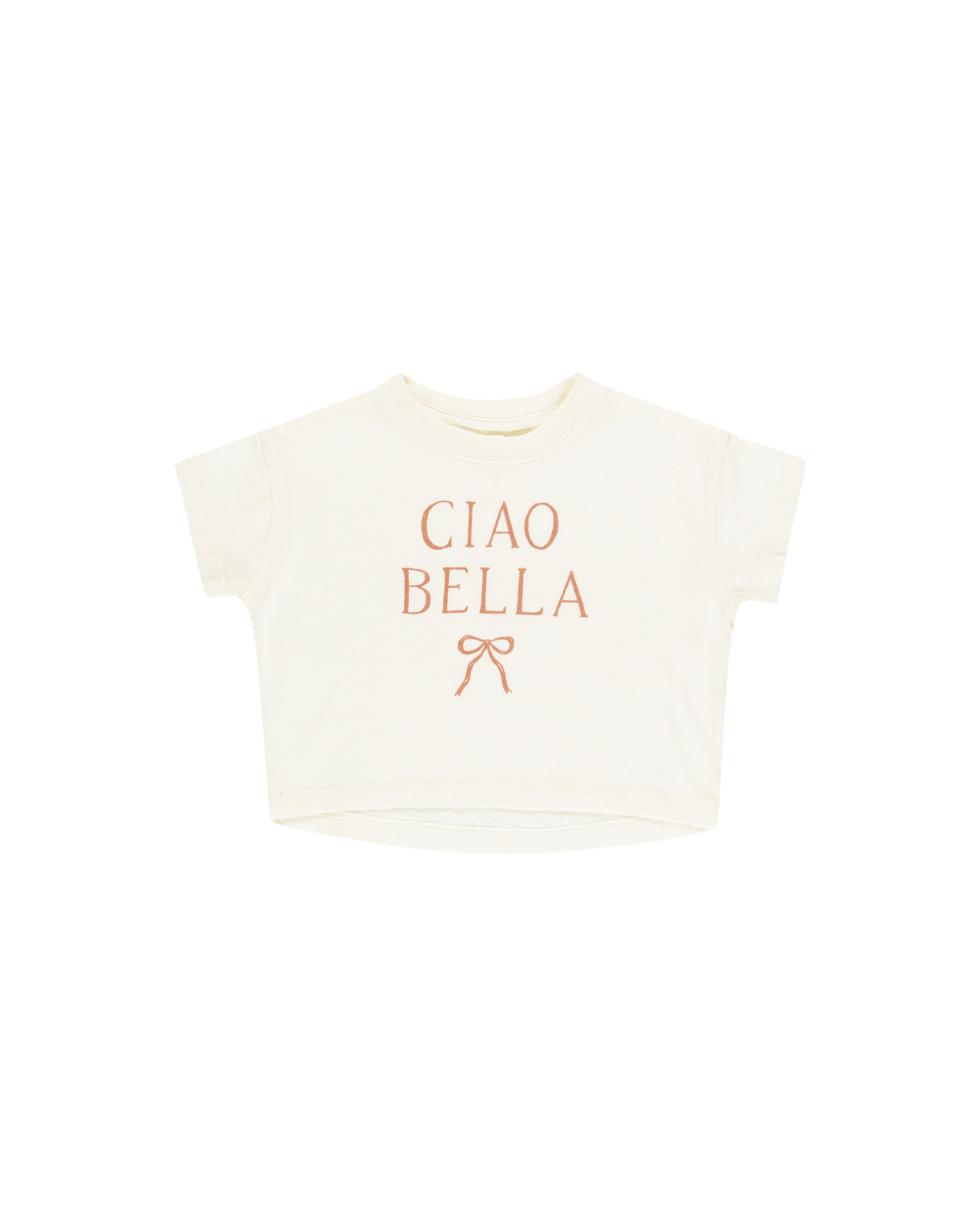 Rylee and Cru Rylee & Cru Ciao Bella Boxy Tee