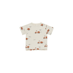 Rylee and Cru Rylee & Cru Moped Raw Edge Tee