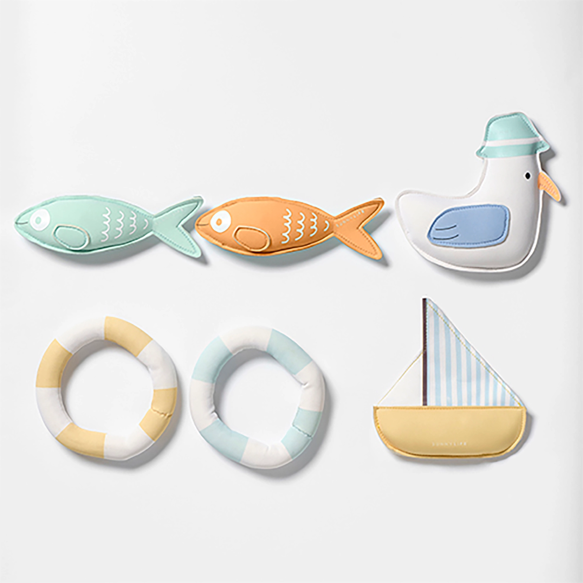 Sunny Life Sunny Life Dive Buddies Sid the Seagull Multi Set of 6