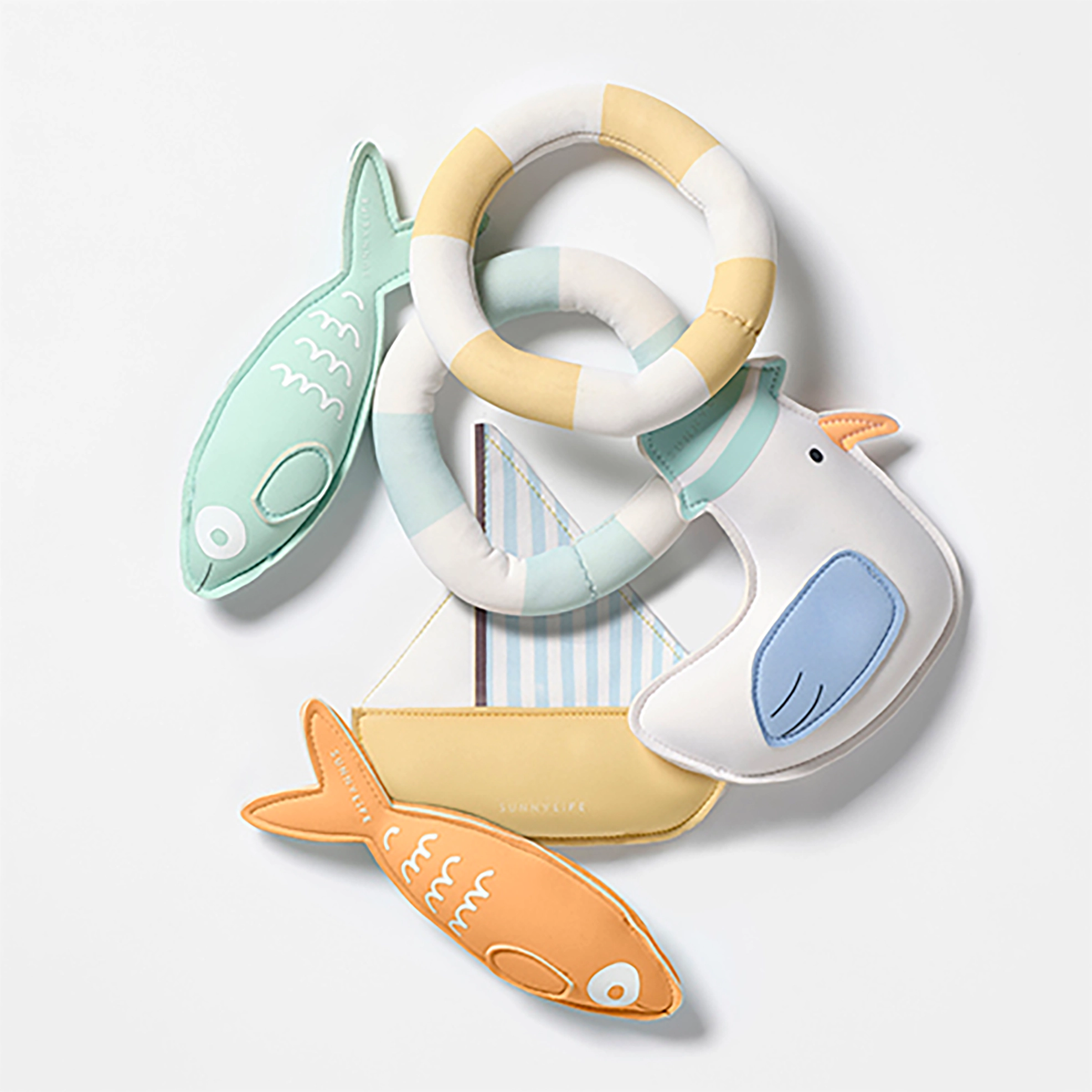 Sunny Life Sunny Life Dive Buddies Sid the Seagull Multi Set of 6