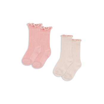 Konges Sløjd Konges Sløjd 2 Pack Rib Frill Socks