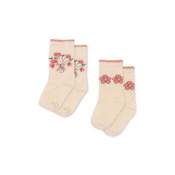 Konges Sløjd Konges Sløjd 2 Pack Rose Socks