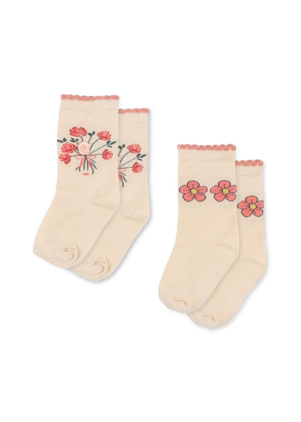 Konges Sløjd Konges Sløjd 2 Pack Rose Socks