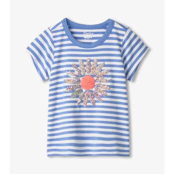 Hatley Hatley Cornflower Stripes Bamboo Tee