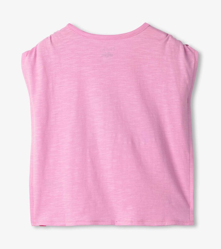 Hatley Hatley Lilac Shell Cinched Shoulder Top