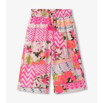 Hatley Hatley Floral Patchwork Wide Leg Culottes