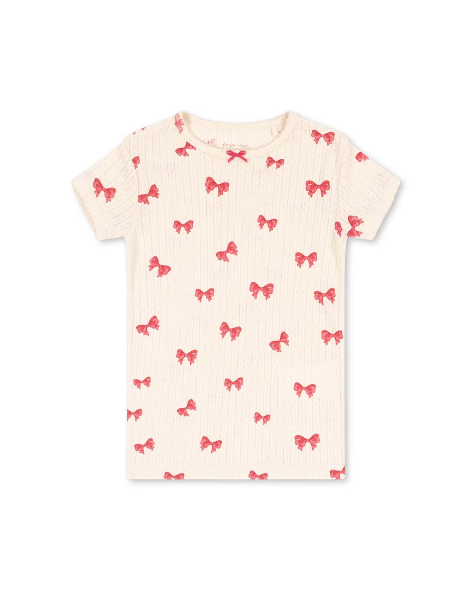 Konges Sløjd Konges Sløjd Minnie Organic Bow Tee